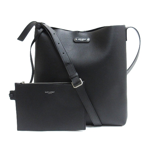 中古】 SAINT LAURENT サンローラン サンローランパリ レザー シティ