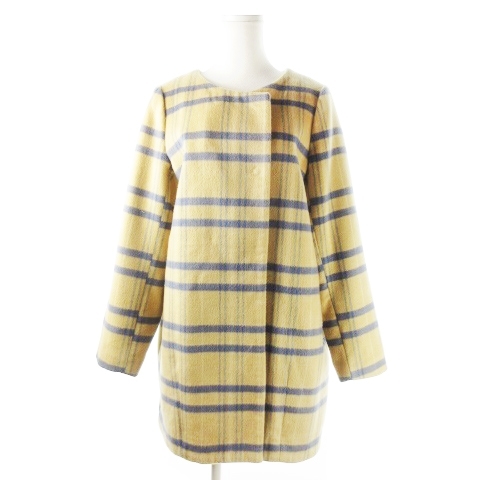 新品】JULIUS 20SS ノーカラー 比翼 コート 3 ファッション メンズ