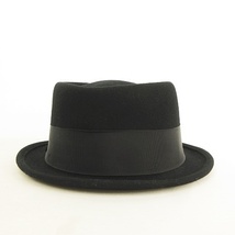 カンゴール KANGOL K0212SM Pork Pie Trilby トリルビー ポークパイハット ショートブリムハット 帽子 ロゴ刺繍 L USA製 大きいサイズ_画像4