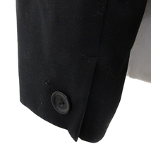 エニィスィス エニシス anySiS ジャケット テーラード 長袖 シングル 2B 薄手 ウール 無地 2 黒 ブラック アウター /PI レディース_画像6