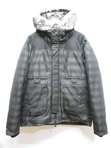 Moncler Moncler W Hodag Down Jacket 3 Черный черный кролик FAR ОТКРЫТЫЙ