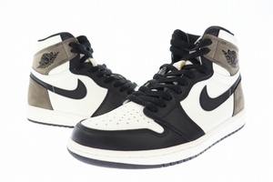 ナイキ NIKE AIR JORDAN 1 RETRO HIGH OG DARK MOCHA エア ジョーダン レトロ ハイ ダークモカ 555088-105 27.5 ブラウン ブラック ▲■ 23