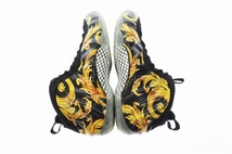 ナイキ NIKE ×Supreme シュプリーム AIR FOAMPOSITE ONE SP エア フォームポジット ワン 652792-001 28.5 ブラック ブランド古着ベクトル_画像3