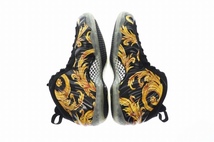 ナイキ NIKE ×Supreme シュプリーム AIR FOAMPOSITE ONE SP エア フォームポジット ワン 652792-001 28.5 ブラック ブランド古着ベクトル_画像4