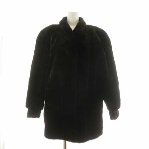 ロイヤル シェアードミンク ROYAL SARED MINK 毛皮コート ミンク F 黒 ブラック /RY1 ■EC レディース