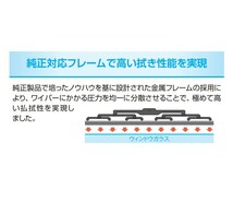 NWB グラファイトワイパー マツダ アテンザ セダン GGEP/GG3P 単品 運転席用 G55 送料無料_画像4