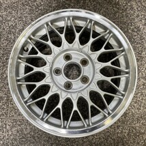 【BBS A26 STI SUBARU 純正オプション】15X6JJ ET55 5H/100 4本セット！インプレッサ、レガシィ_画像3