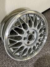 【BBS A26 STI SUBARU 純正オプション】15X6JJ ET55 5H/100 4本セット！インプレッサ、レガシィ_画像9