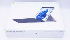 【新品・未開封】【日本語キーボード同梱モデル】【別売マウス・保護フィルム他、付】Microsoft Surface Pro 8 platinum IUR-00006