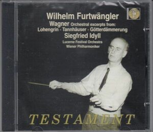 [CD/Testament]ワーグナー:楽劇「パルジファル」ジークフリートの葬送行進曲他/W.フルトヴェングラー&ウィーン・フィルハーモニー管弦楽団