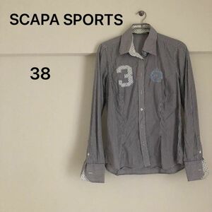 スキャパスポーツ☆ SCAPA SPORTS☆長袖☆シャツ☆38