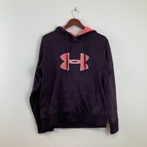 UNDER ARMOUR アンダーアーマー 長袖 トップス パーカー ストーム パープル 紫色 ピンク スポーツ ロゴ メンズ レディース カジュアル_画像1