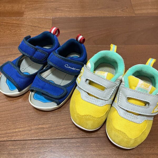 ニューバランス574、コンビミニサンダル セット