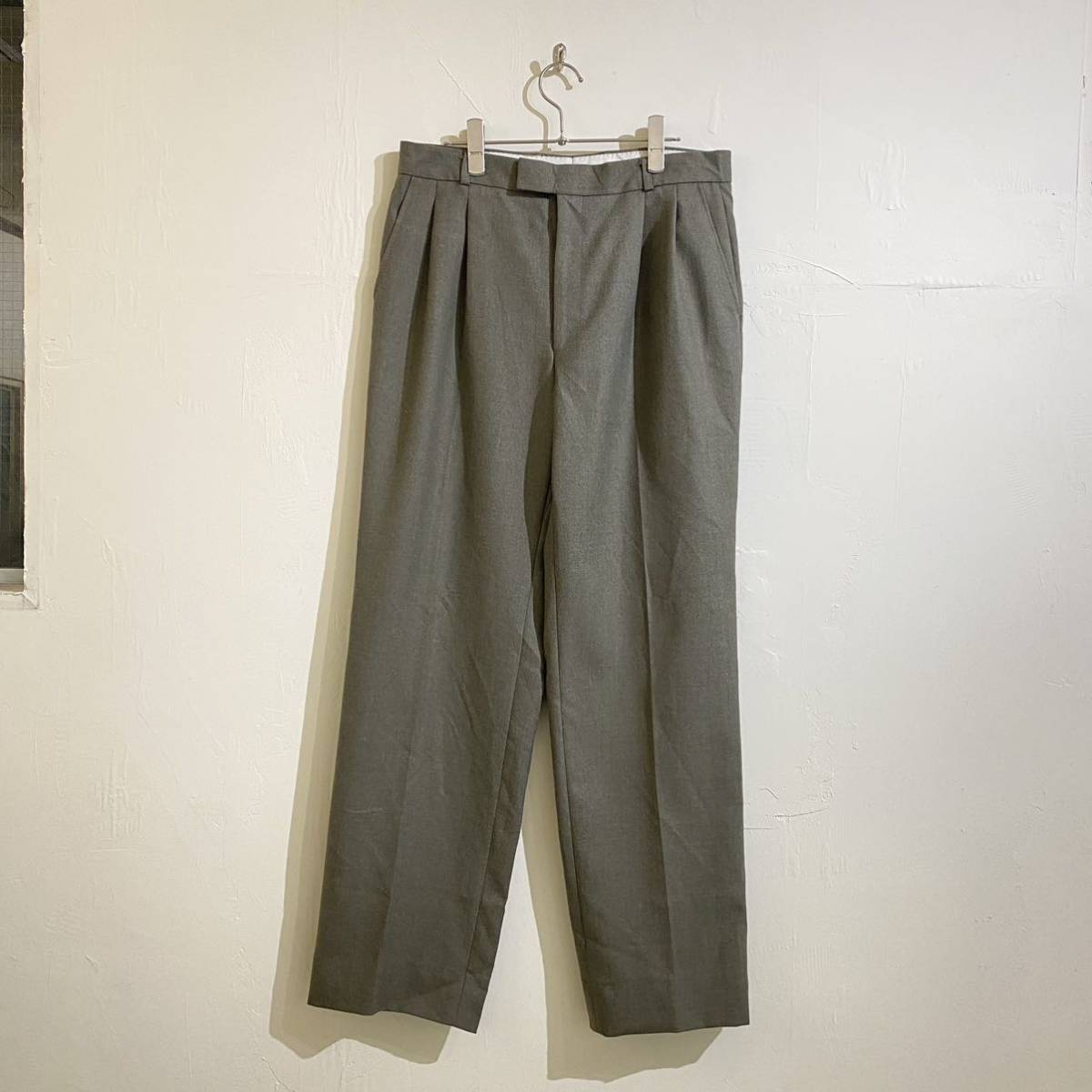 vintage euro cotton satin stripe pajama pants ヨーロッパ古着