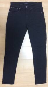 POLO RALPH LAUREN SUPER SKINNY super skinny Polo Ralph Lauren lady's black 