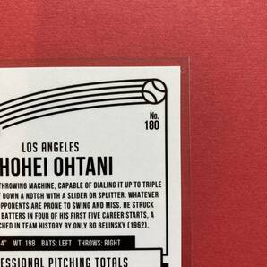 199枚限定 2018 大谷翔平 ルーキーカード オレンジプリズム パラレル Panini Donruss Optic Orange Prizm RATED ROOKIE SHOHEI OHTANI Cardの画像8