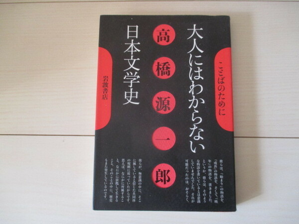 A276 即決 送料無料★大人にはわからない日本文学史 ことばのために 高橋源一郎(著) 2009年第一刷発行 単行本/岩波書店