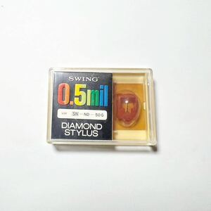 * new old stylus. unused goods *SWING 0.5 Mil TAPERED DIAMOND STYLUS SN -ND-50G SONY Sony exchange needle. super-discount 