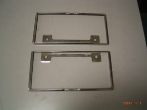 R50108 steel made Nissan number plate frame 