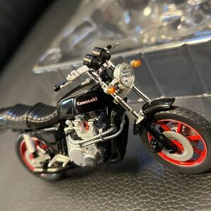 美品 ブルースZ750FX サンエス少年マガジンカスタムバイクコレクションパート3 あいつとララバイ&特攻の拓 z2 1/24 カワサキKawasaki川崎の画像9