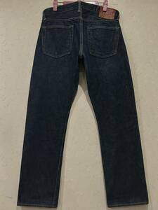 *REAL McCOY*S Joe McCoy's LOT 004 Union ticket cell bichi Denim pants dark blue made in Japan 31 BJBC.A
