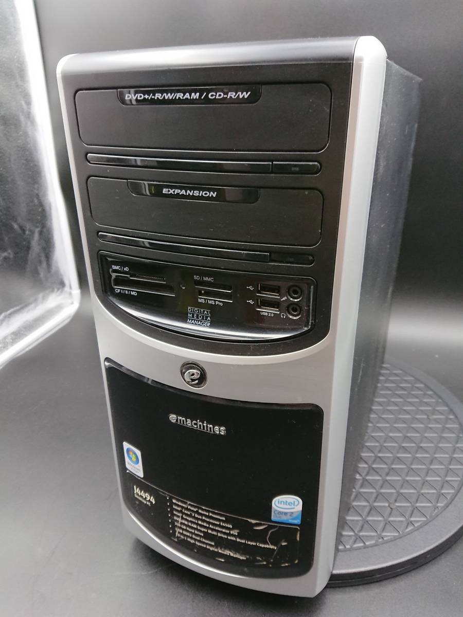 GINGER掲載商品】 J)デスクトップPC ジャンク品 Windows Vista