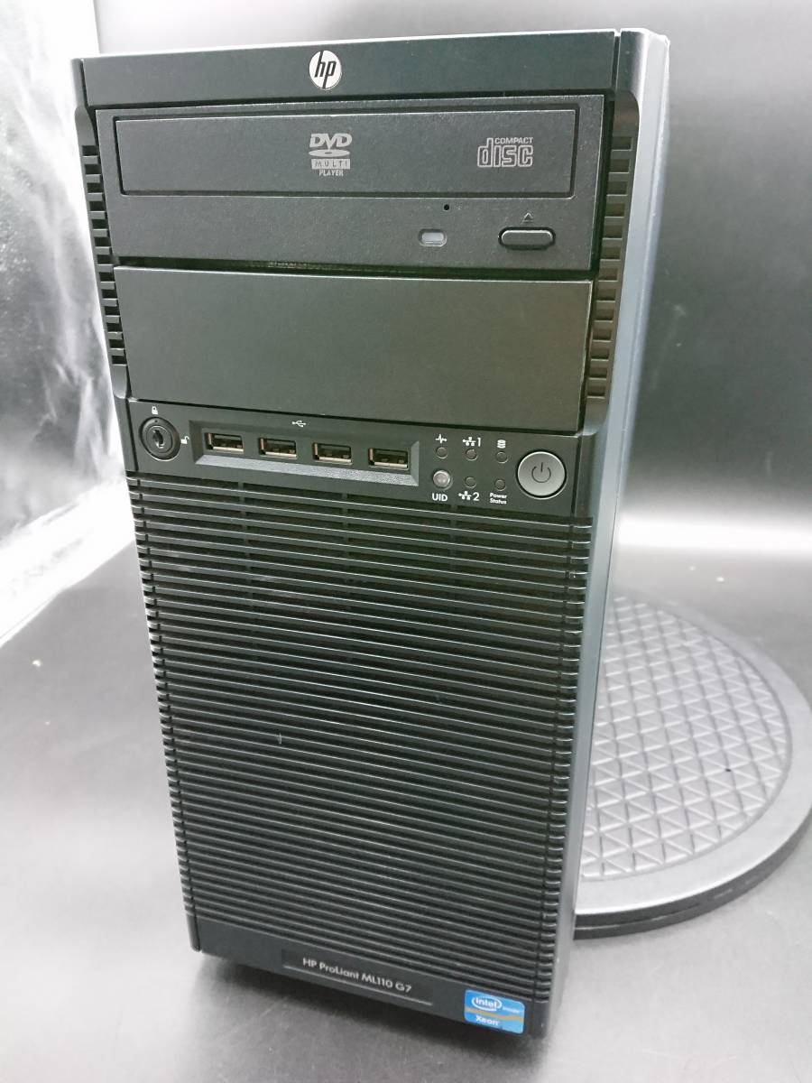 ジャンク】HP サーバーデスクトップパソコン HP ProLiant ML110 G7 ④