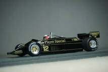 1/43 タバコデカール加工 マンセル ラスベガス spark Lotus 87 ford #12 Mansell 1981 Las Vegas 4th ロータス フォード DFV JPS_画像1