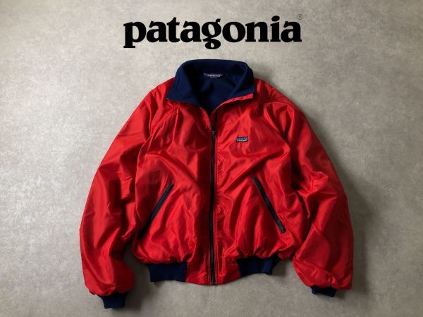 【希少】 USA製 パタゴニア シェルドシンチラ ジャケット 黒 ブルゾン オンラインストア公式