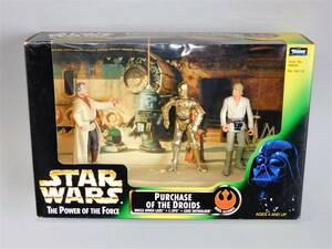 【未開封】ケナー スター・ウォーズ STAR WARS purchase of the droids パーチェス ドロイド ジオラマ フィギュア C-3PO ルーク オーウェン
