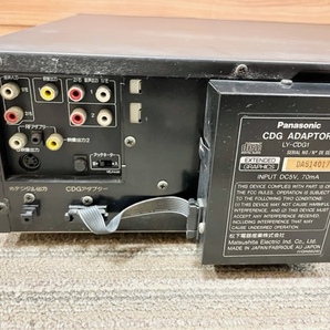 Panasonic パナソニック LX-K770 両面再生対応 LDレーザーディスク CDプレーヤー カラオケ対応の画像6
