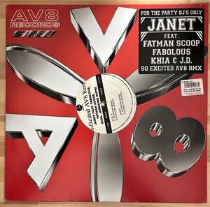 0419）ＪＡＮＥＴ/ＦＡＴＭＡＮ　ＳＣＯＯＰ/ＦＡＢＯＬＯＵＳ/ＫＨＩＡ＆Ｊ.Ｄ.　⑧　１２インチ　ＳＯ　ＥＸＣＩＴＥＤ　ＲＭＸ　