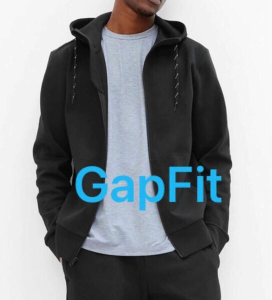 新品未開封品 パーカー GapFit フリース パーカー ジップパーカー Mサイズ GAP クーポン