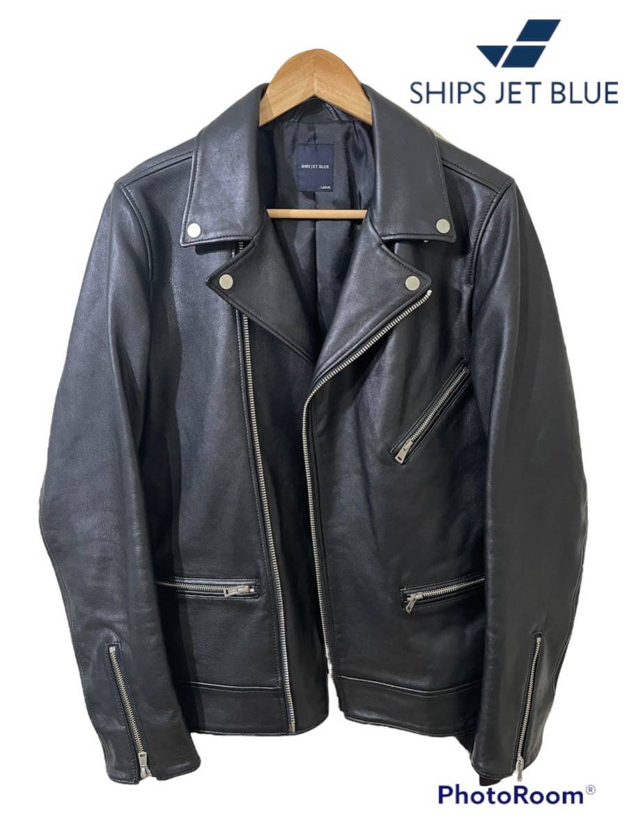 カスタム 【定価6.2万】NOWARTT×SHIPS JET BLUE ダブルライダース カスタム 【定価6.2万】NOWARTT×SHIPS JET BLUE ダブルライダース