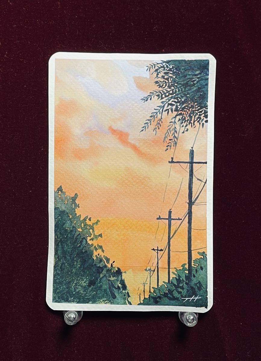 売れ筋がひ贈り物! メルカリ 油絵 F4-072212 風景 朝陽 夕陽 cerkafor.com