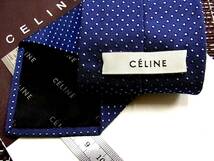 ☆状態並N☆5881■セリーヌ【ＣＥＬＩＮＥ】【ロゴ入】ネクタイ_画像1