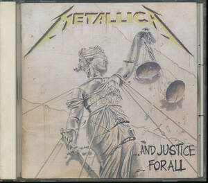 メタリカ/METALLICA/...And Justice For All/メタル・ジャスティス★日本盤25DP 5178