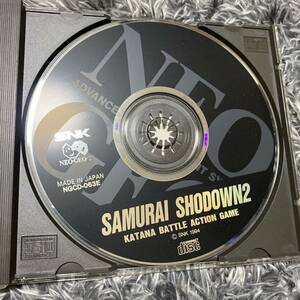 SAMURAI SHODOWN2 overseas edition NEOGEO CD Samurai Spirits Neo geo CD rare 