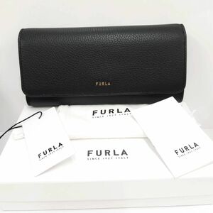 FURLA フルラ　長財布　バビロン　フラップ　ブラック　PCY2UNO HSF000 O6000 1 007 コンチネンタル