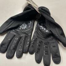 Timberland メンズ グローブGL31253 L/XL 手袋 グローブ 未使用 TOUCH SCREEN スマホ対応 ブラック 黒 ティンバーランド ロゴ プリント_画像3