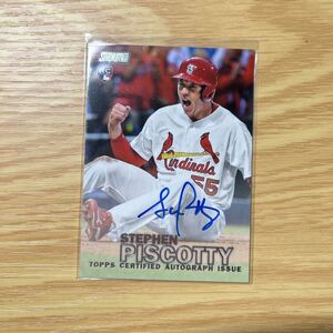 2016 Topps Stadium Club Stephen Piscotty auto