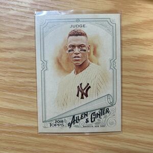 2018 Topps Allen Ginter Aaron Judge