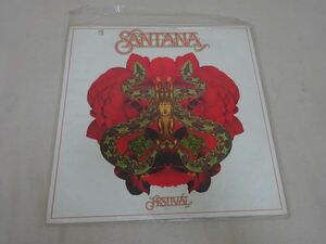 (LP-156)SANTANA FESTIVAL レコード 中古 動作未確認