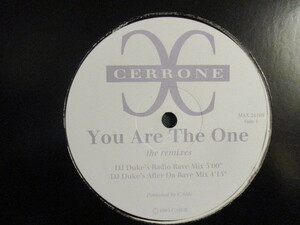 ★ Cerrone ： You Are The One( Re-Mix ) 12'' ☆ (( DJ Duke's Radio Rave Mix / David Morale's Cerrone Dub Mix / 落札5点で送料無料