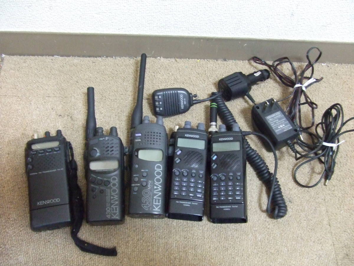 kenwood 430Mhz トランシーバー TH-K47 完動品 deaflink.com