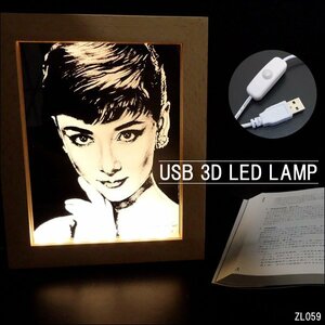 USB источник питания интерьер LED рама [12302] Audrey *hep балка n3Da- карты /12