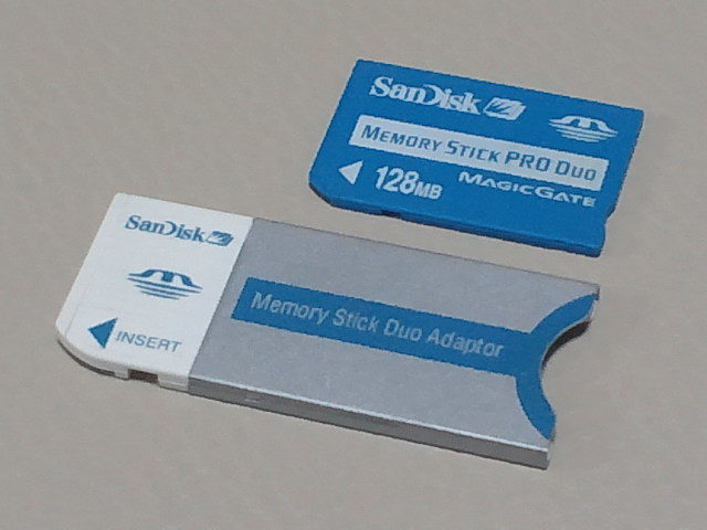 深緑(ふかみどり) SONY メモリースティック デュオ MSH-M128N 128MB