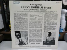 G3P｜★LP / 1984 FANTASY INC.(made in USA) MAT: OJC-134 A1/B1 ★KENNY DORHAM septet CANNONBALL ADDERLEY「BLUE SPRING」_画像2