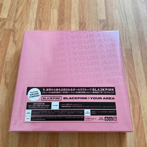 BLACKPINK IN YOUR AREA 初回限定盤2CD +DVD