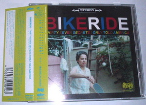 帯あり国内盤 BIKERIDE /thirty-seven secrets I only told America~バイクライド USインディーポップ ギターポップ ネオアコ